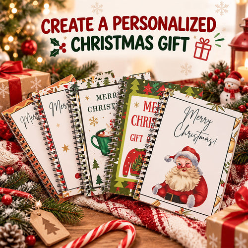 🔥Last Day Buy 1 Get 1 Free🔥Christmas Gift Card Book – 12 Gift Card Pages & Personal Message Holder