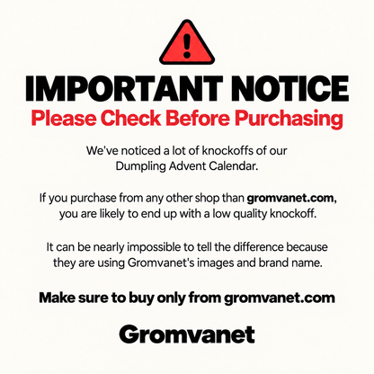 Gromvanet Original Dumpling Advent Calendar(📦Buy 2 Free Shipping)