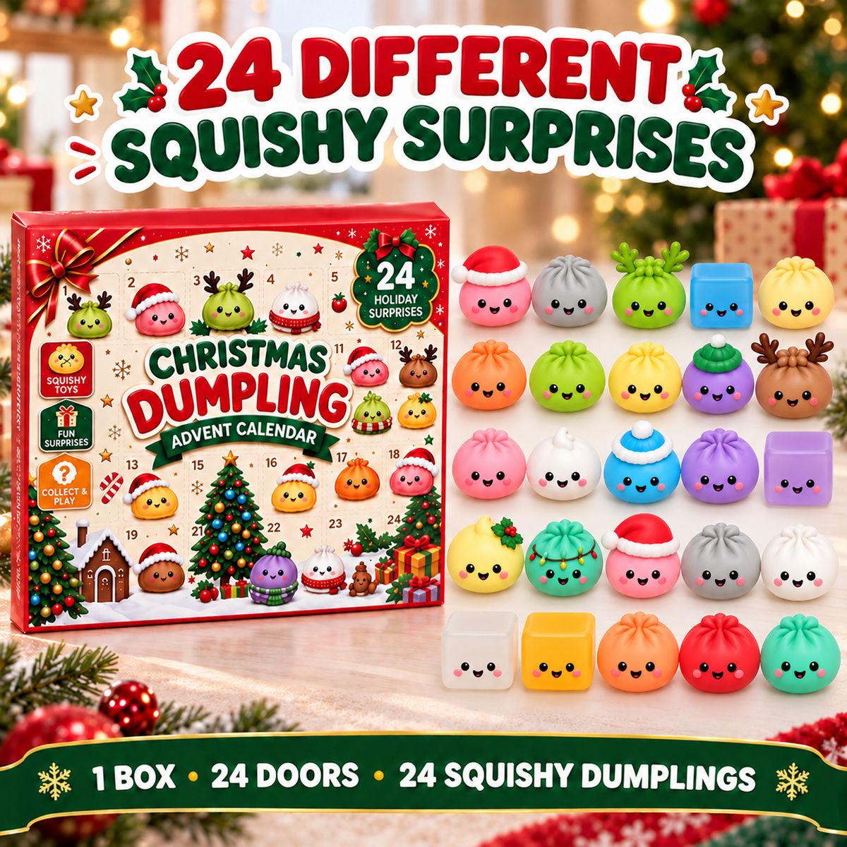 Gromvanet Original Dumpling Advent Calendar(📦Buy 2 Free Shipping)